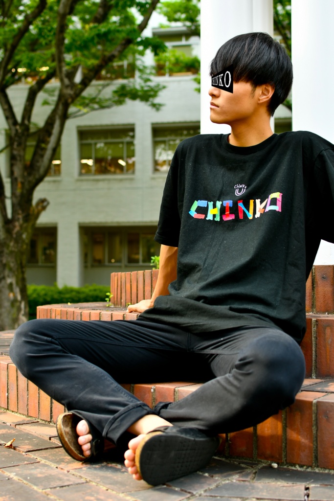 「CHINKO(カラフル)」Tシャツ