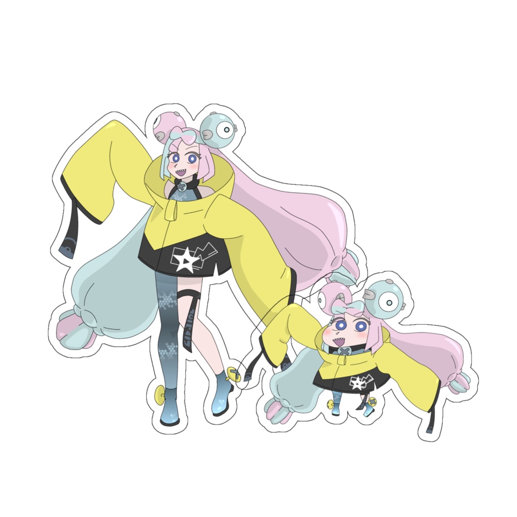 ポケモンしんちゃん　ナンジャモアクリルスタンドせっと