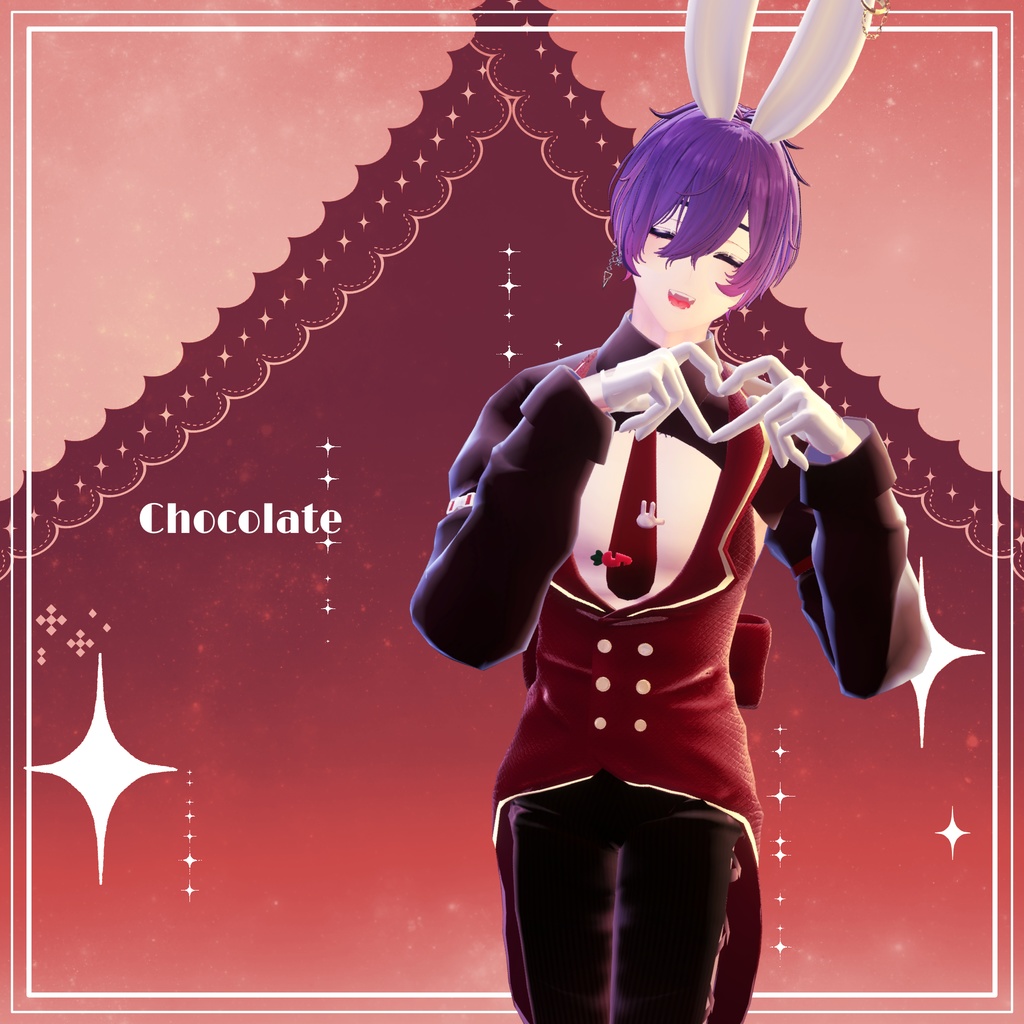 【2アバター対応】Twilight Trickster Bunny Attire