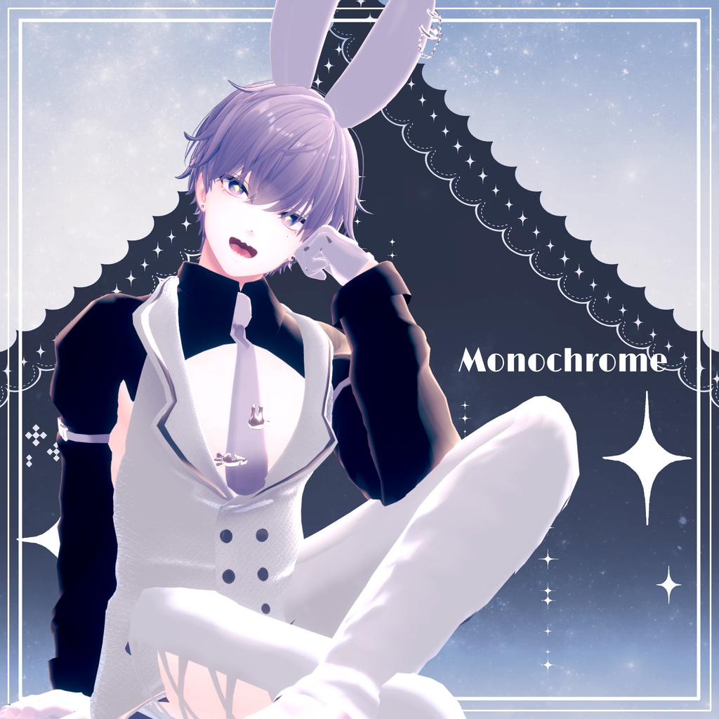 【2アバター対応】Twilight Trickster Bunny Attire
