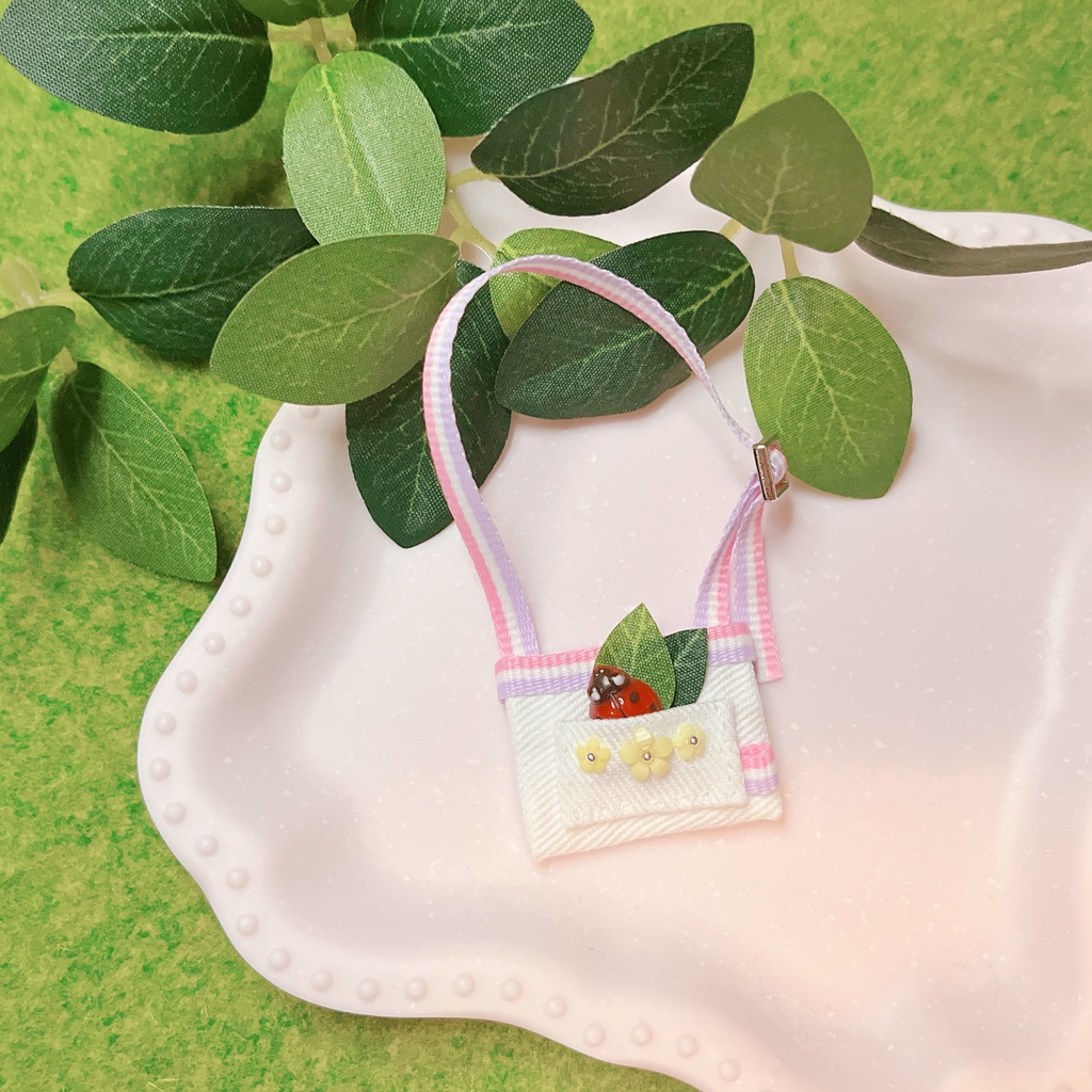 ポケット付きサコッシュ(春)