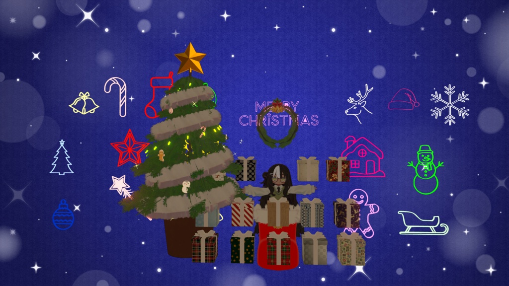 ワールド用　クリスマス飾りセット