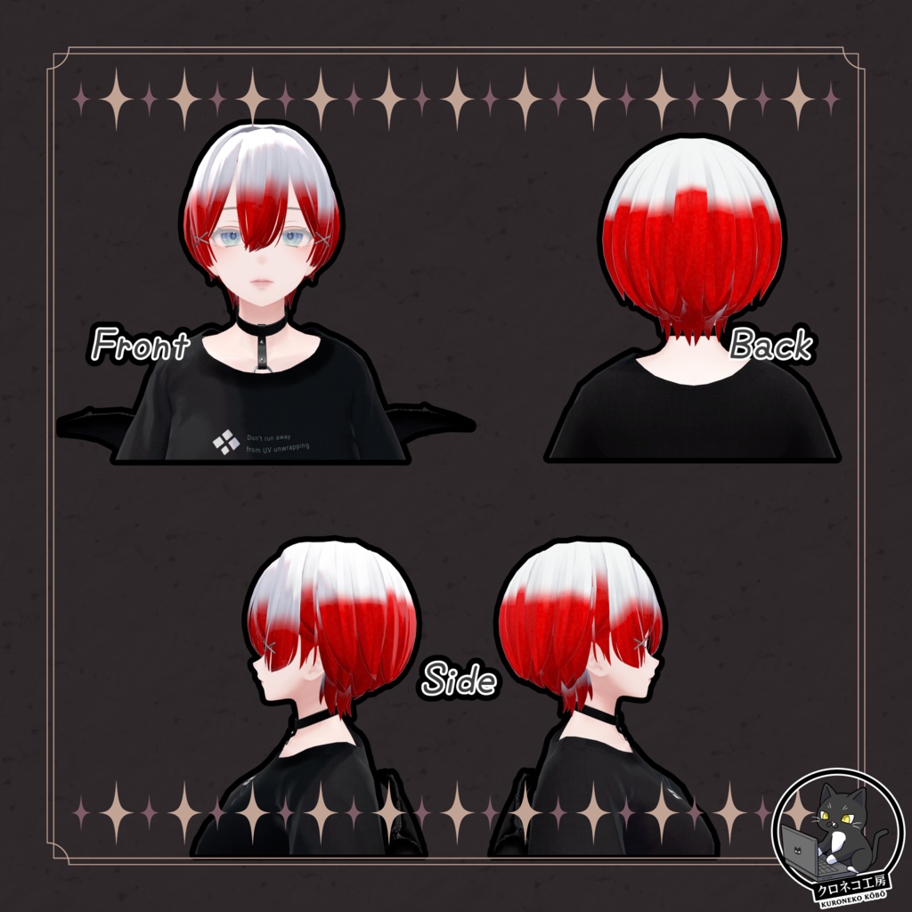 【森羅 専用テクスチャ】K式 ヘアテクスチャ
