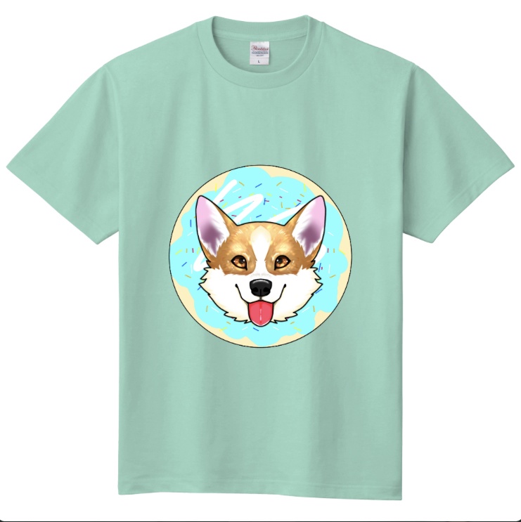 ドーナツコーギーTシャツ