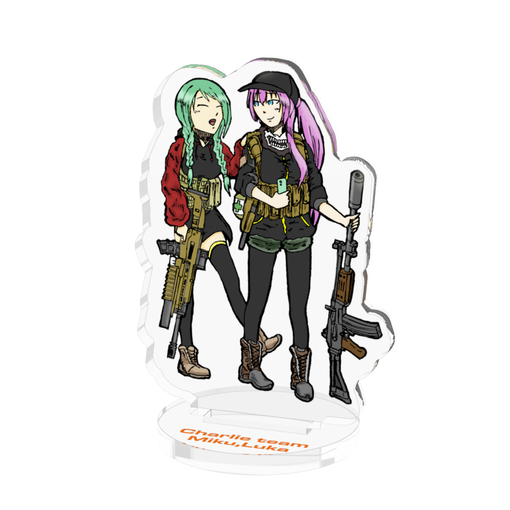 アクリルフィギュア (初音ミク・巡音ルカ) ...