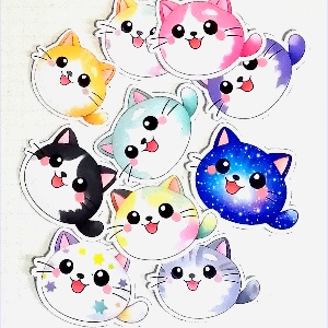 まるふれあにまるず　いろいろ猫セット