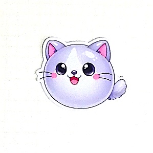 まるふれあにまるず　パステル紫