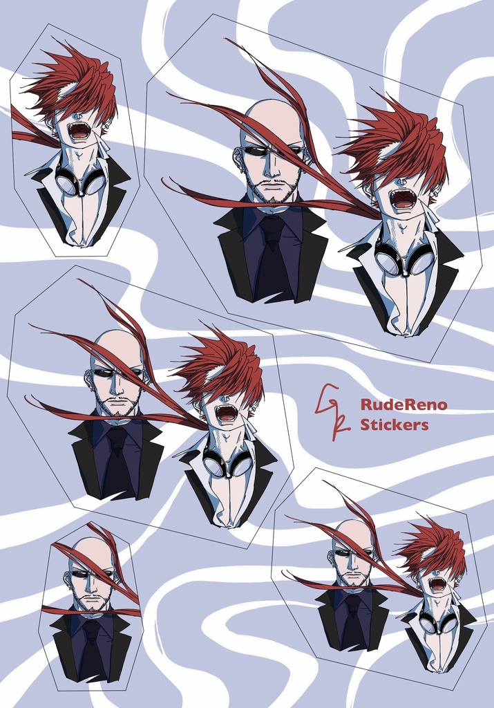 ルドレノ悪天候ステッカー／RudeReno Bad Weather Sticker