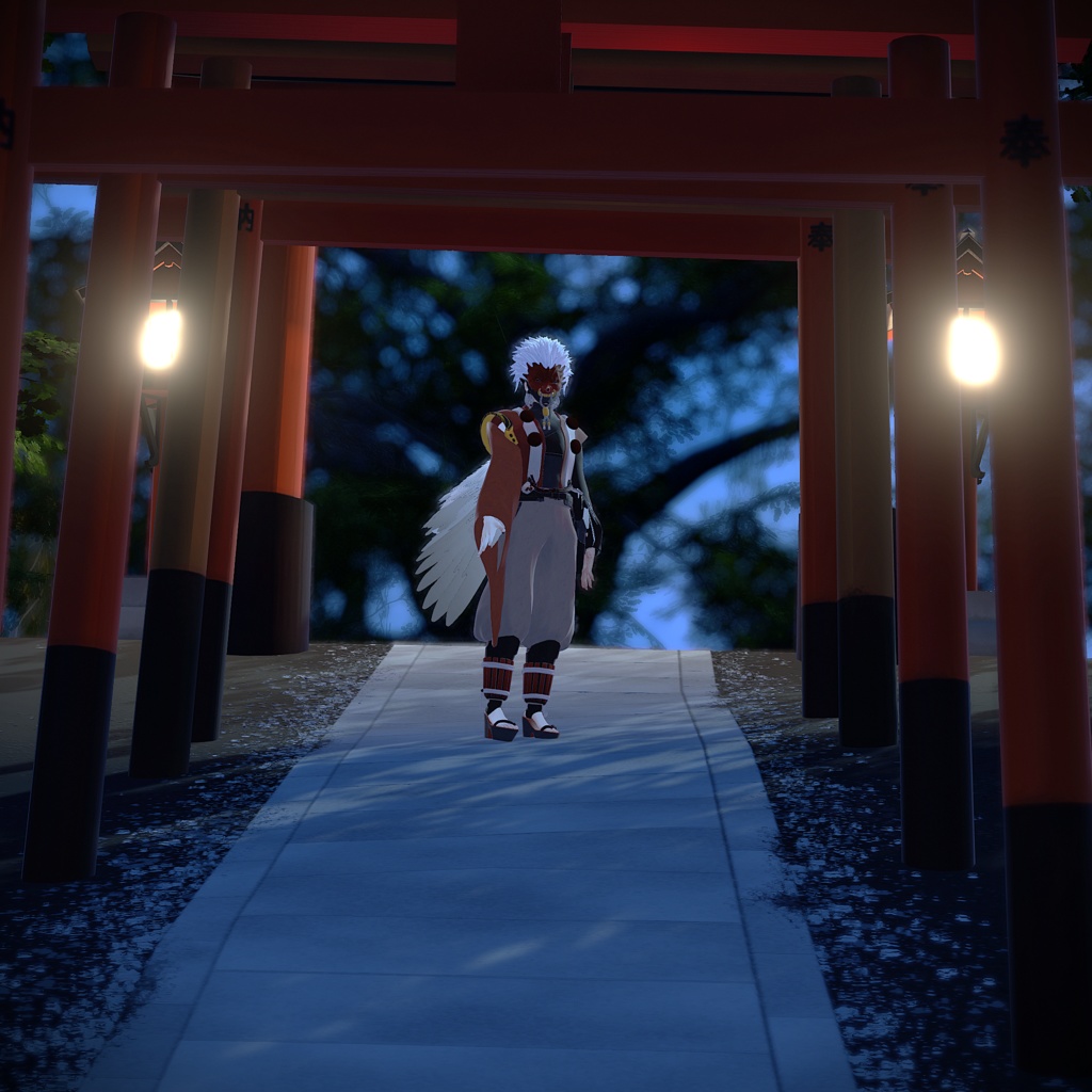 犬童(VRChat想定オリジナルアバター)