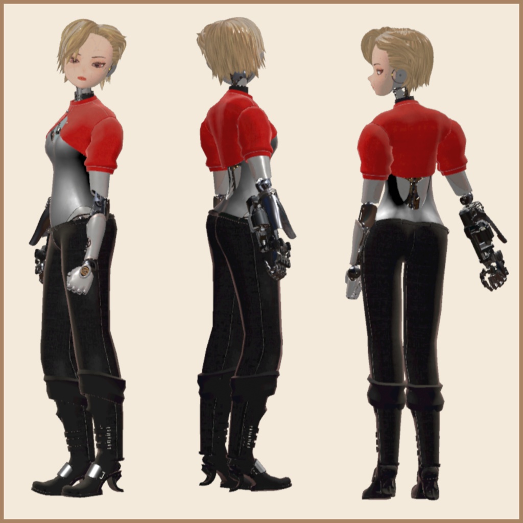 CLPS-Frame/CALYPSO(VRChat想定オリジナルアバター)