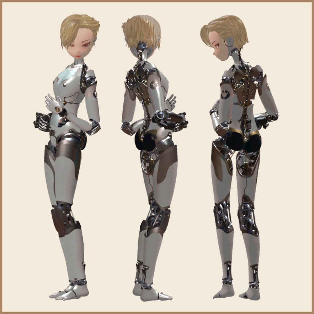 CLPS-Frame/CALYPSO(VRChat想定オリジナルアバター)