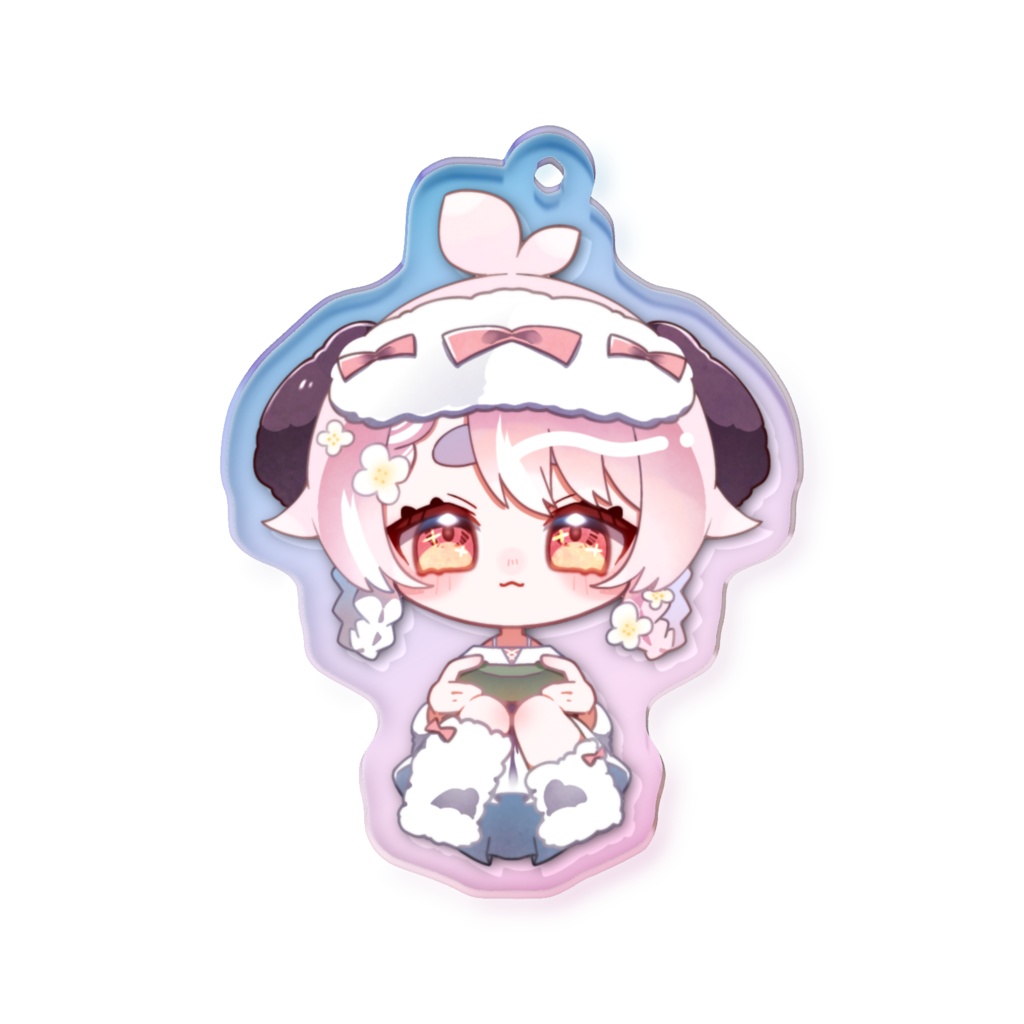 【オーロラ】まったりゲーム アクリルキーホルダー