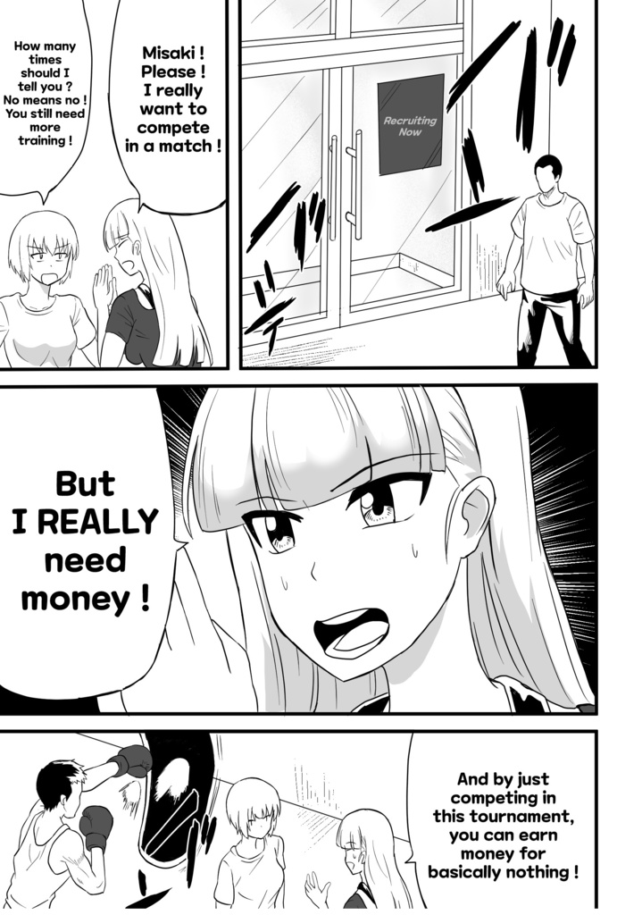 Yuzu's underground boxing Challenge