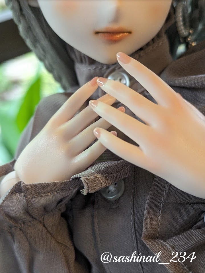 DD ナチュラルネイルハンド(パステルメイク有り)