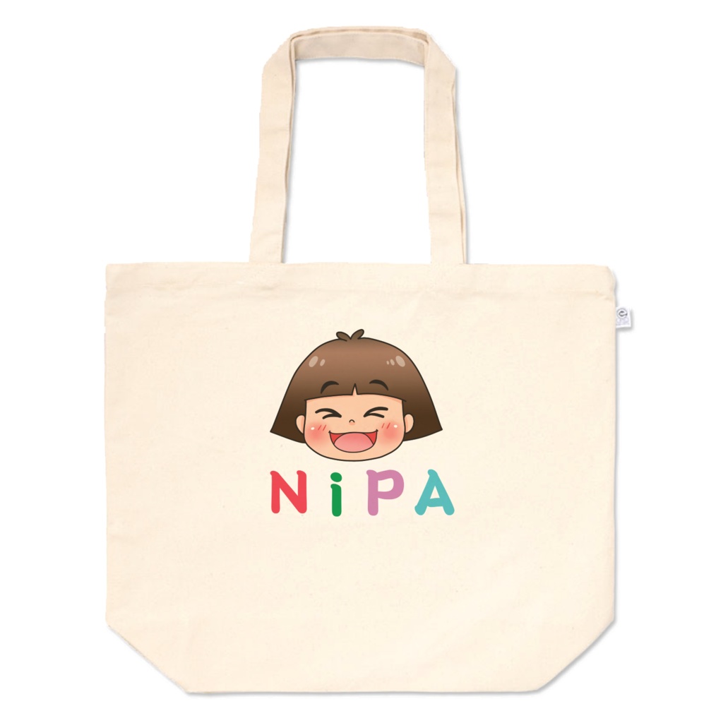 N i P A トートバッグ 笑顔