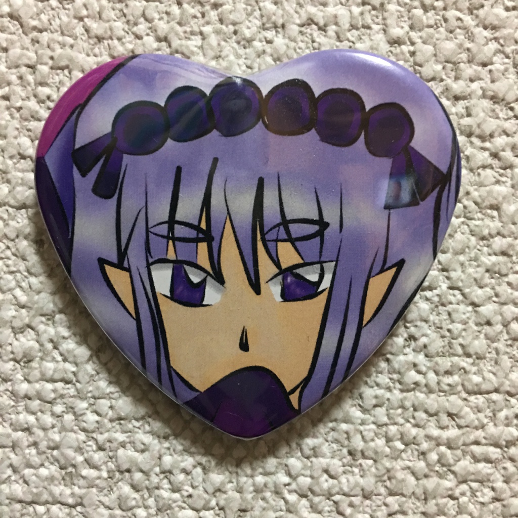 小烏丸(天華百剣)ハート型缶バッジ