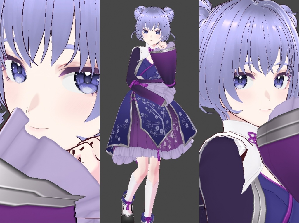 【Vroid】買ってすぐ可愛い!Vroidベースモデル『ベースっ子』