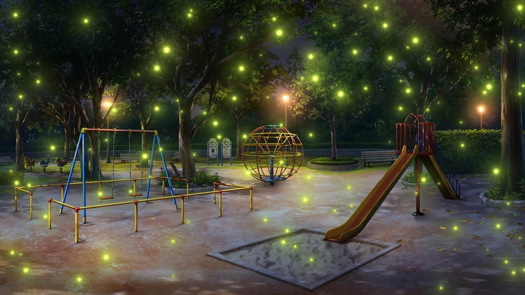 ココフォリア用動画素材「桜・雪・フィルムノイズ・蛍」