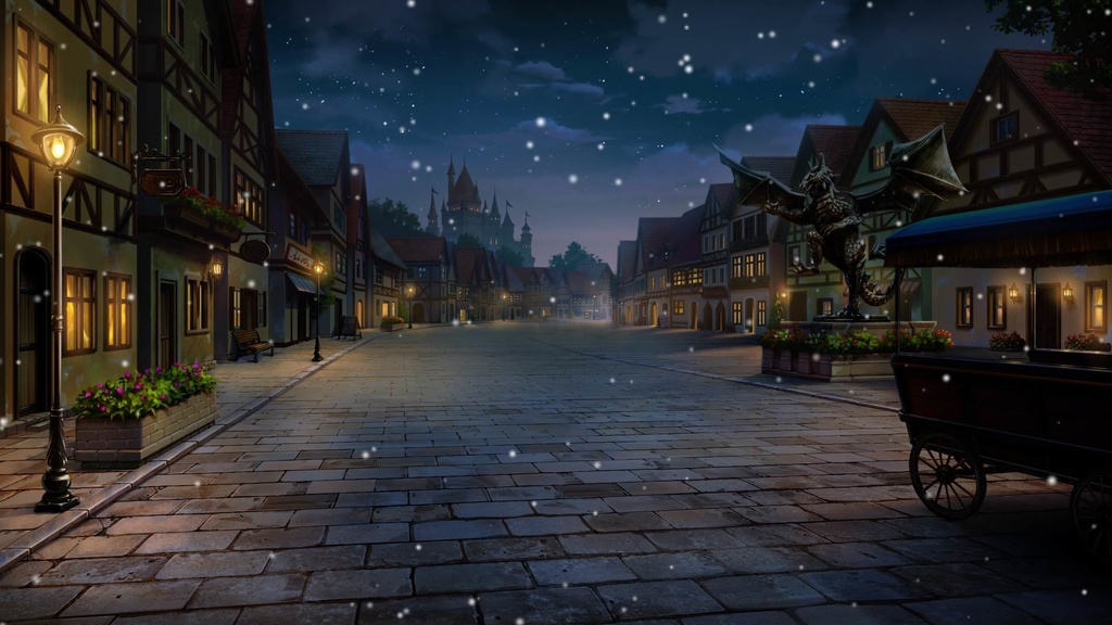 ココフォリア用動画素材「桜・雪・フィルムノイズ・蛍」