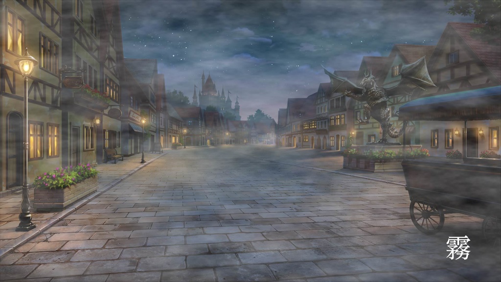 ココフォリア用 動画素材「吹雪・羽(白)・羽(黒)・霧・煙」