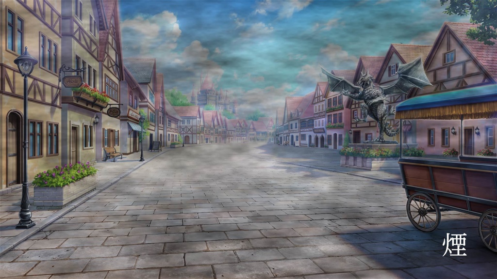 ココフォリア用 動画素材「吹雪・羽(白)・羽(黒)・霧・煙」