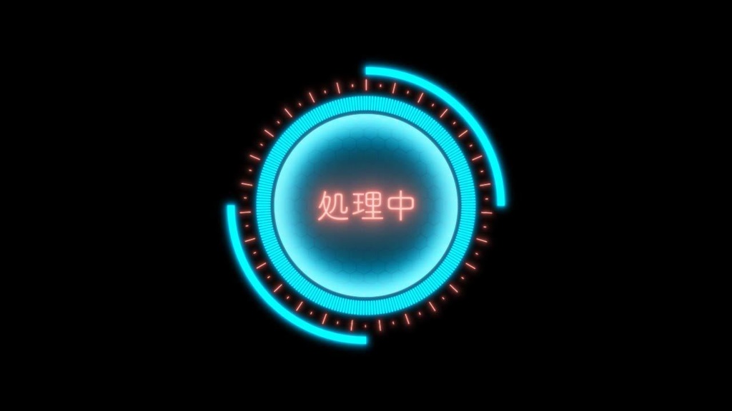 ココフォリア用 動画素材「文字アナウンス(デジタル)」31個セット