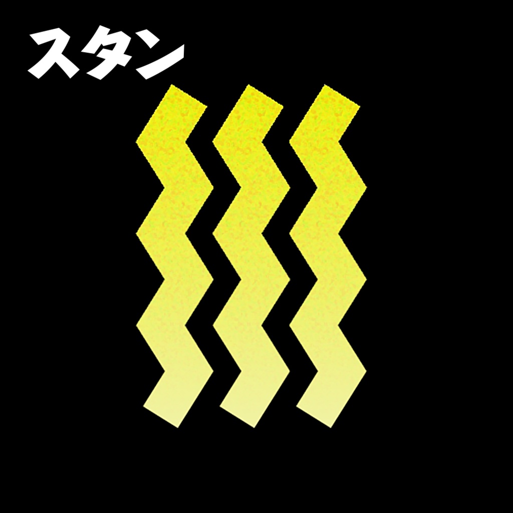 ココフォリア用動画素材「動く状態異常アイコン」12個セット
