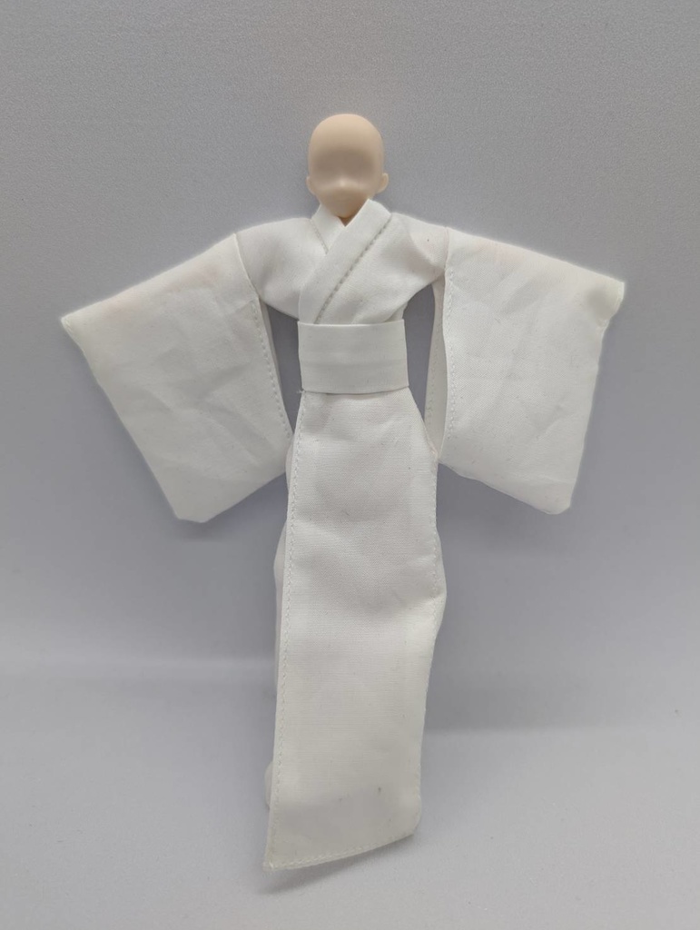 1/12サイズ セパレート着物セット（ホワイト）