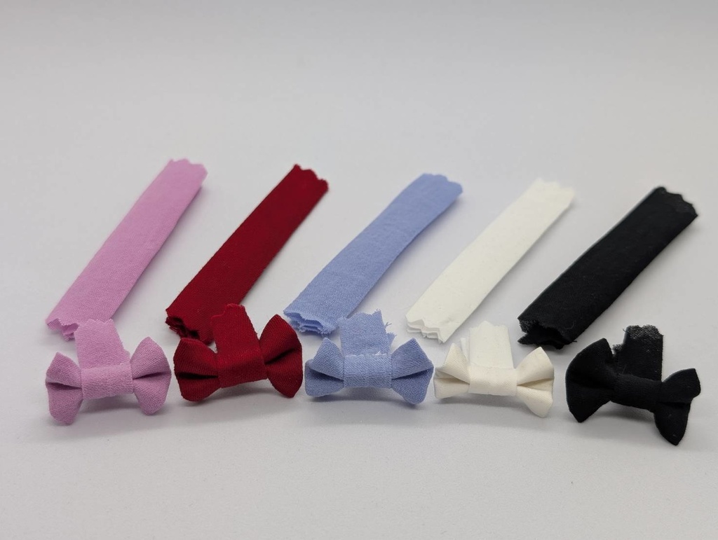 1/12サイズ セパレート着物(帯と帯用リボンのみ)