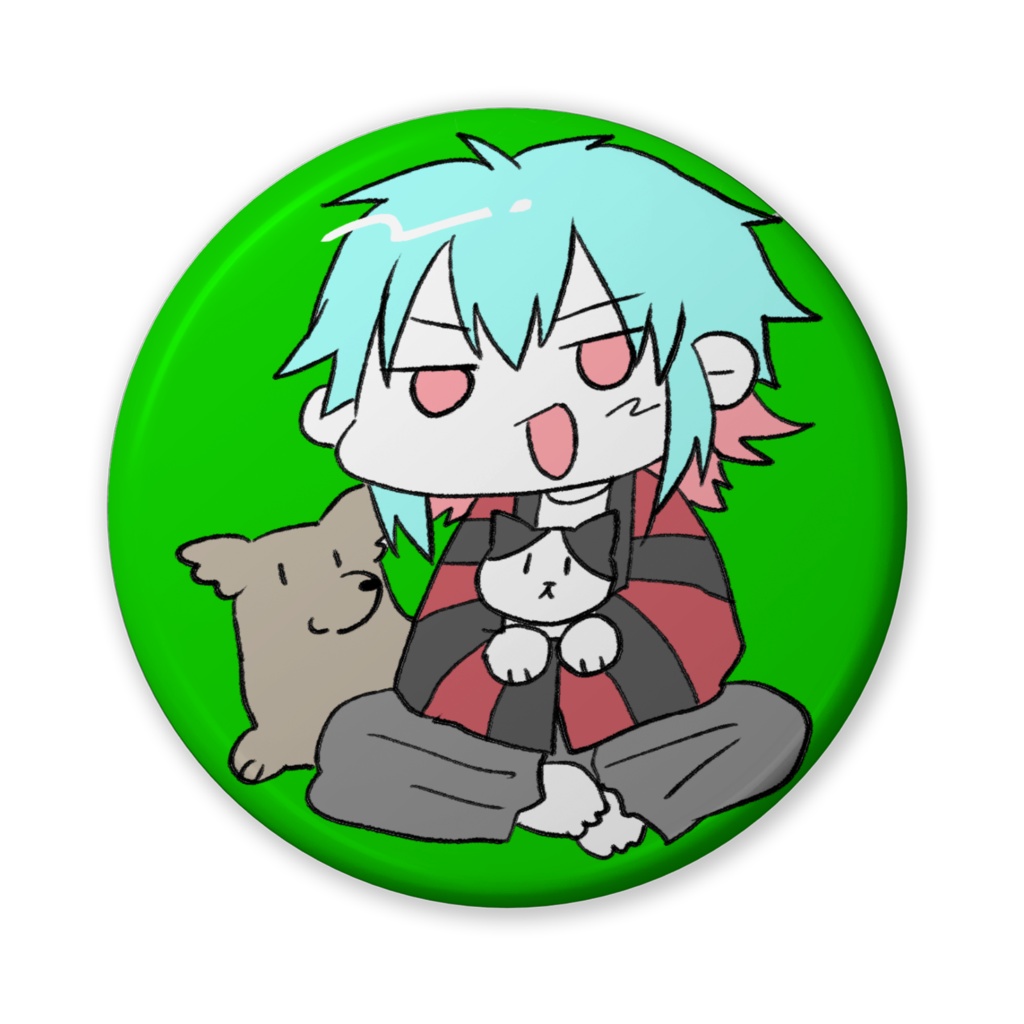 くもちゃんズ缶バッジ