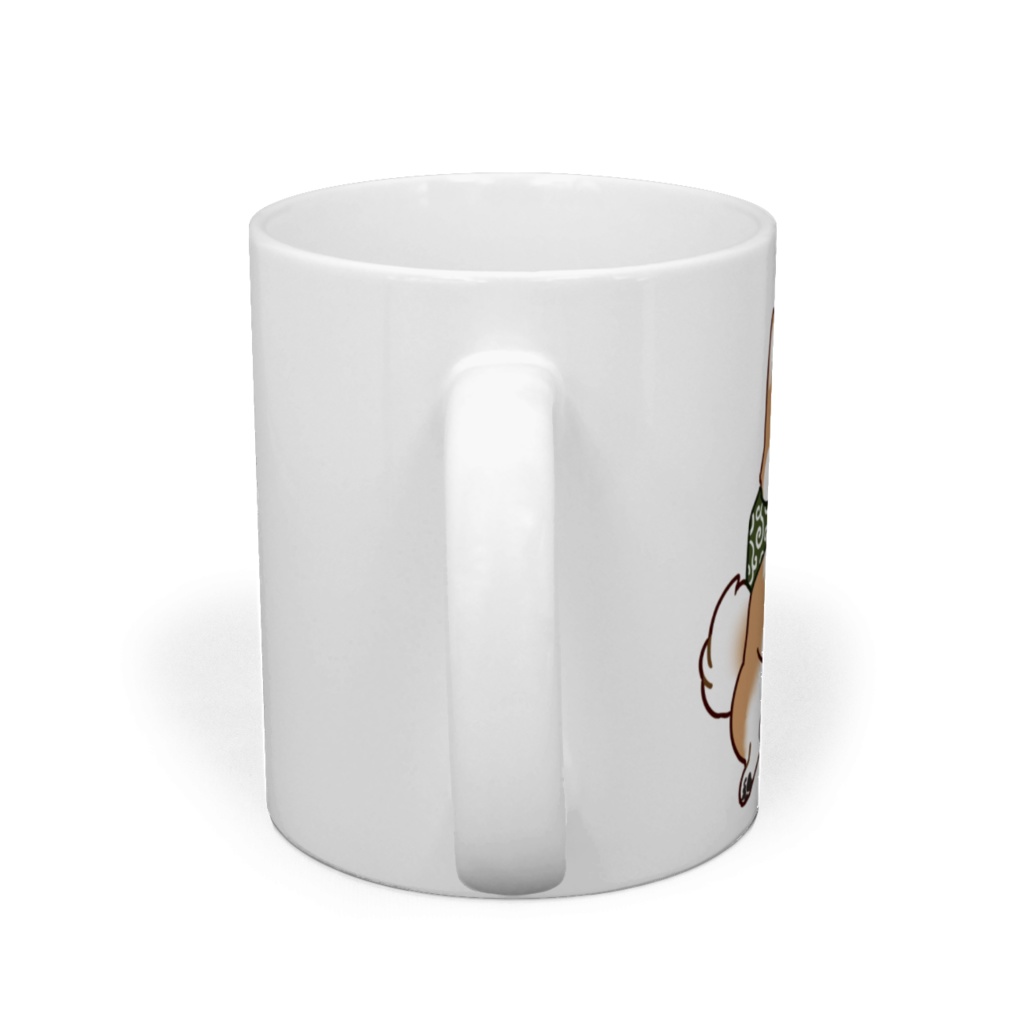 柴犬まるちぃマグカップ(左利き用)