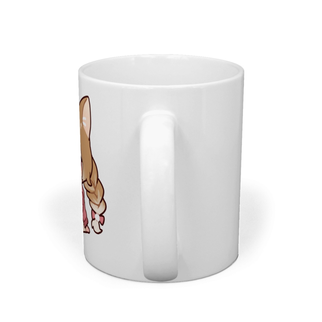 まるちぃと柴犬マグカップ(右利き用)