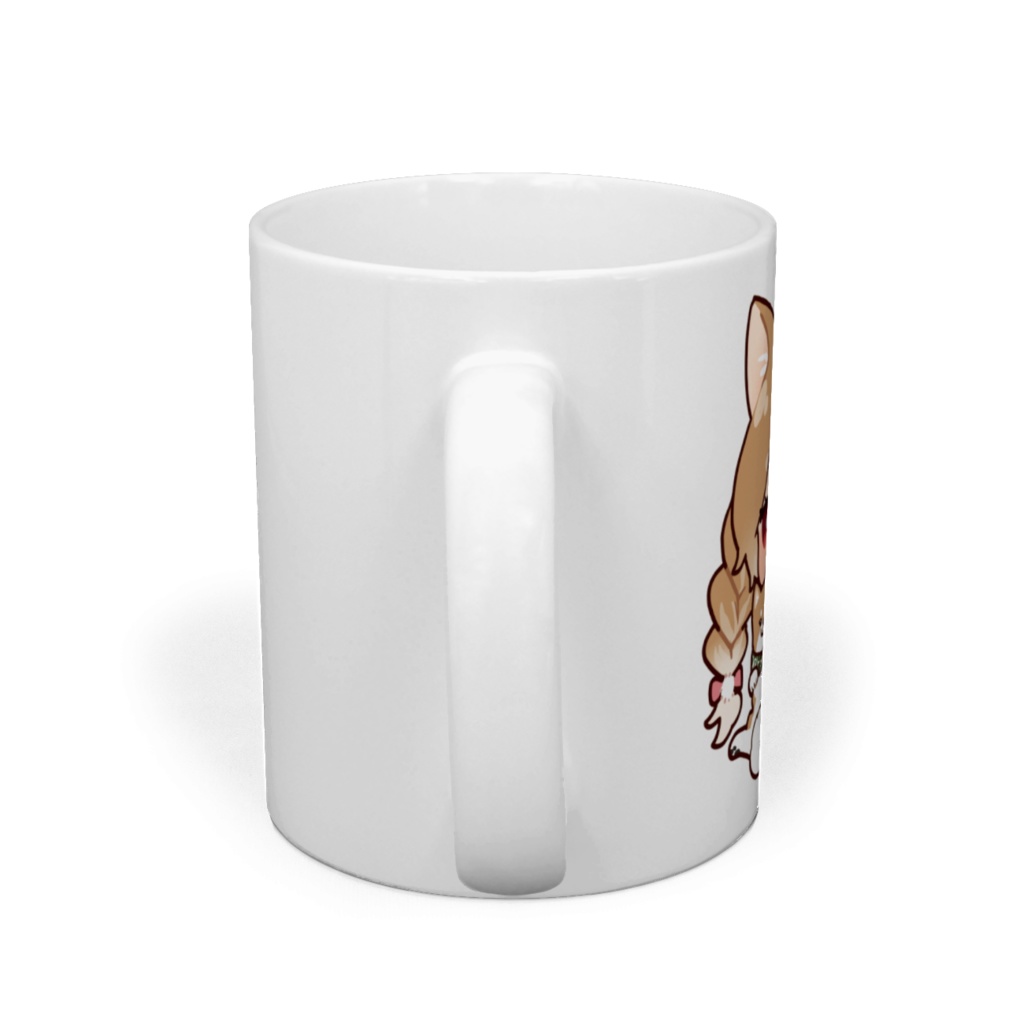 まるちぃと柴犬マグカップ(左利き用)