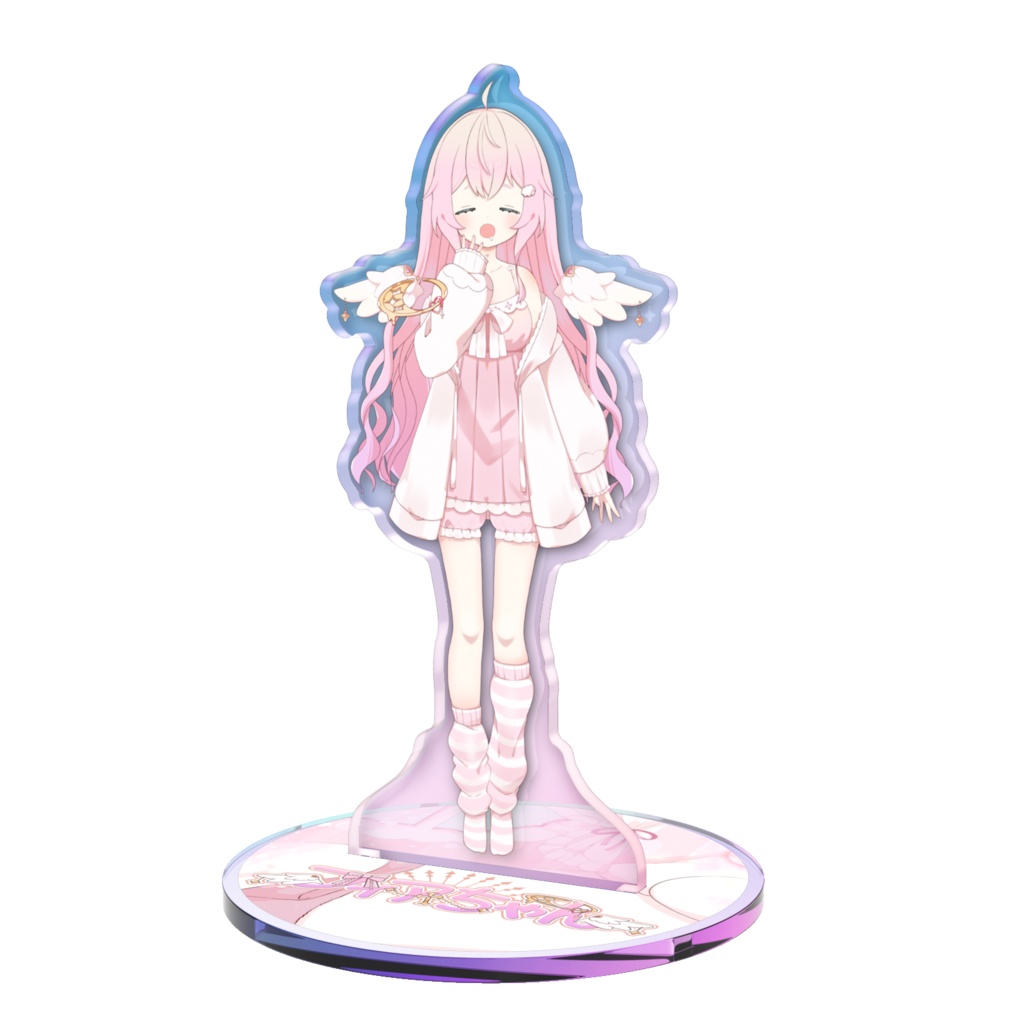 眠たそうなフィアちゃんのオーロラアクスタ