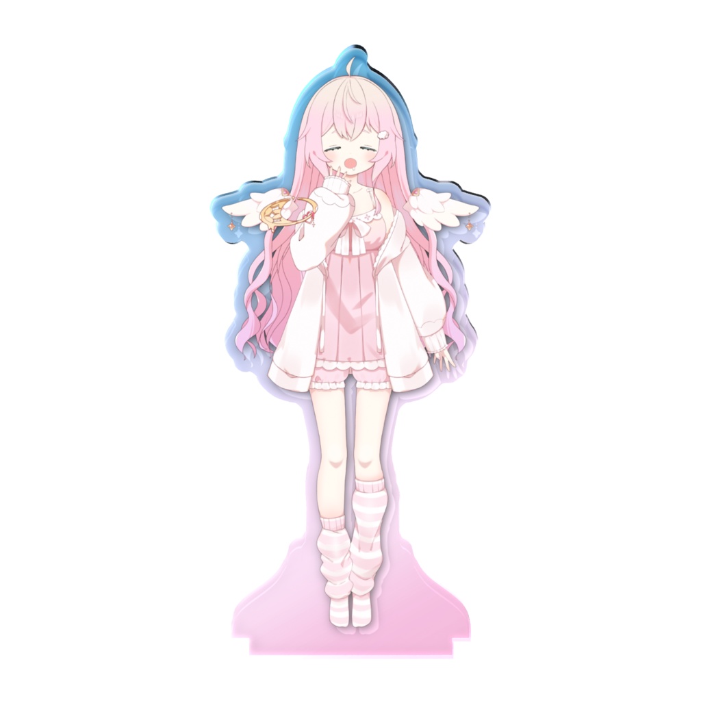 眠たそうなフィアちゃんのオーロラアクスタ
