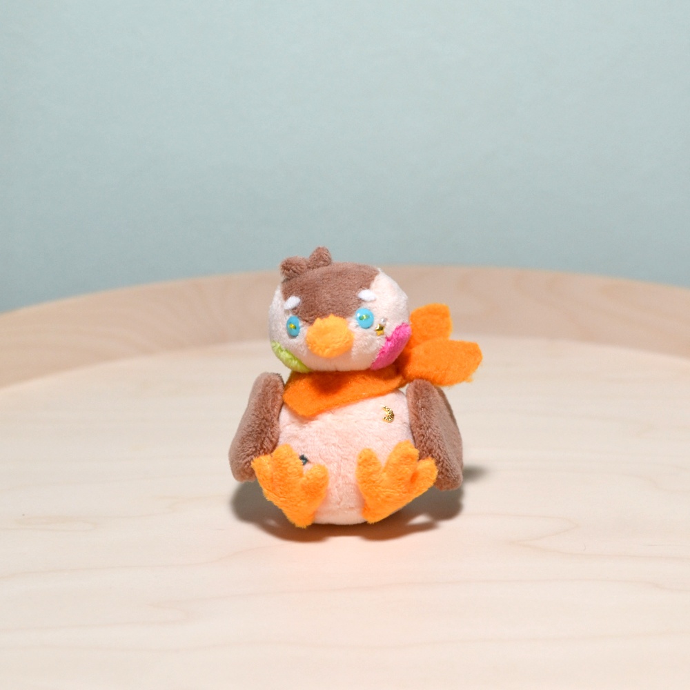 【受注生産】すずめちゃんのぬいぐるみ:手乗りサイズ【2次受注】