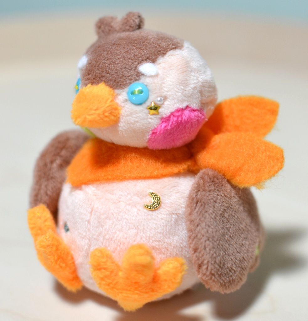 【受注生産】すずめちゃんのぬいぐるみ:手乗りサイズ【2次受注】