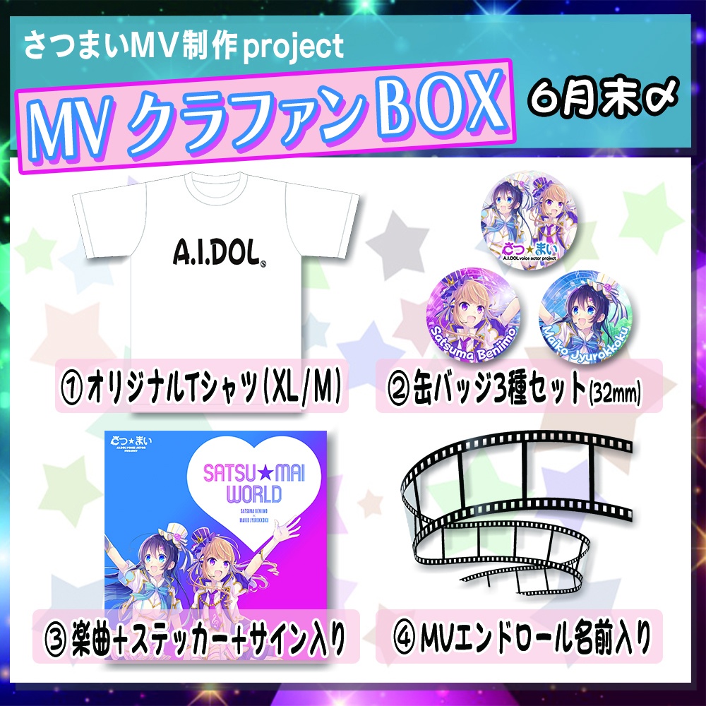 ❶MVクラファンBOX【SATSU★MAI WORLD】