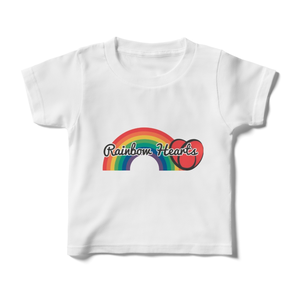 RainbowheartsキッズTシャツ100cm