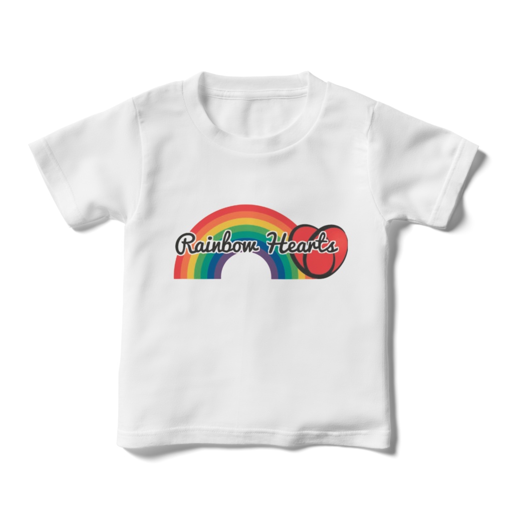 RainbowheartsキッズTシャツ