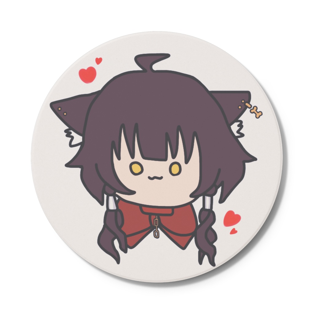 まんまるいぬさとコースター