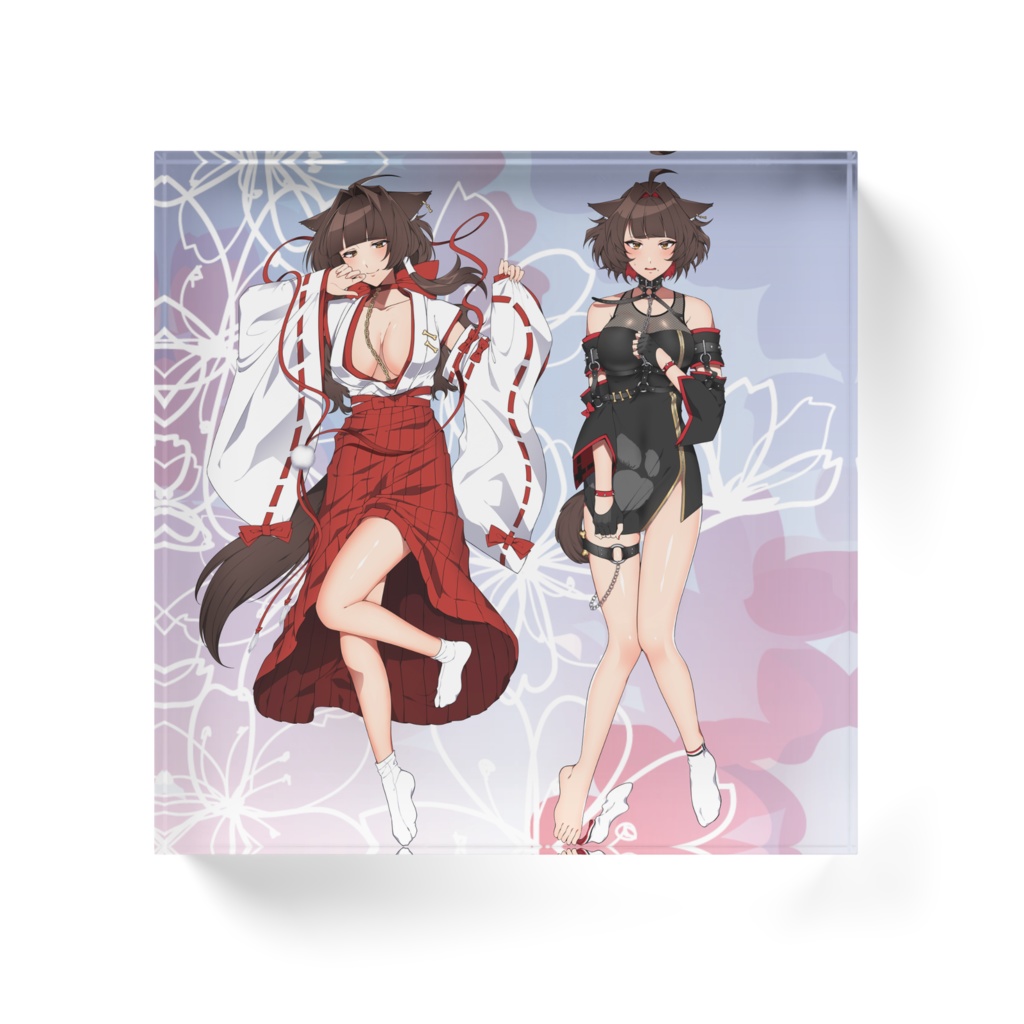 犬里ぽてと アクリルブロック