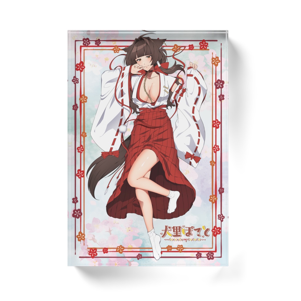 犬里ぽてと アクリルブロック 2種