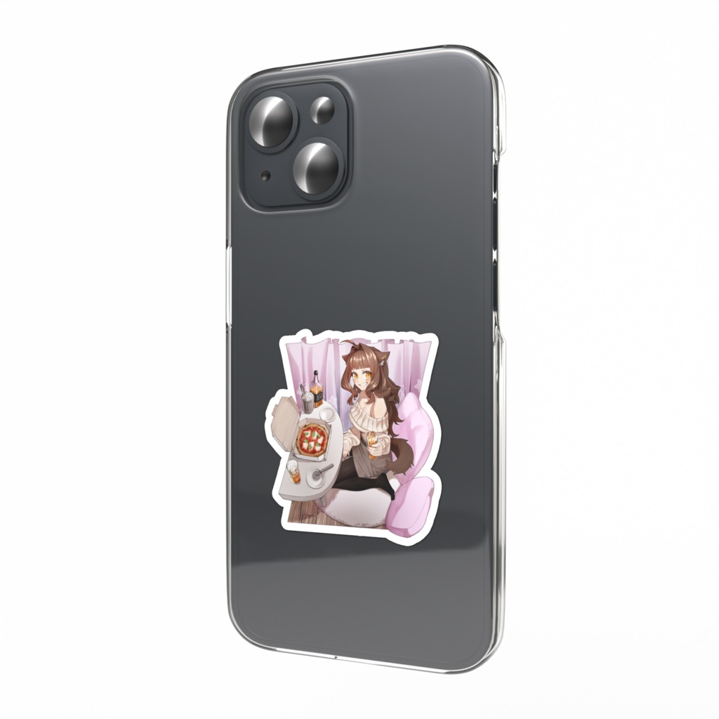 犬里ぽてと5周年ステッカー