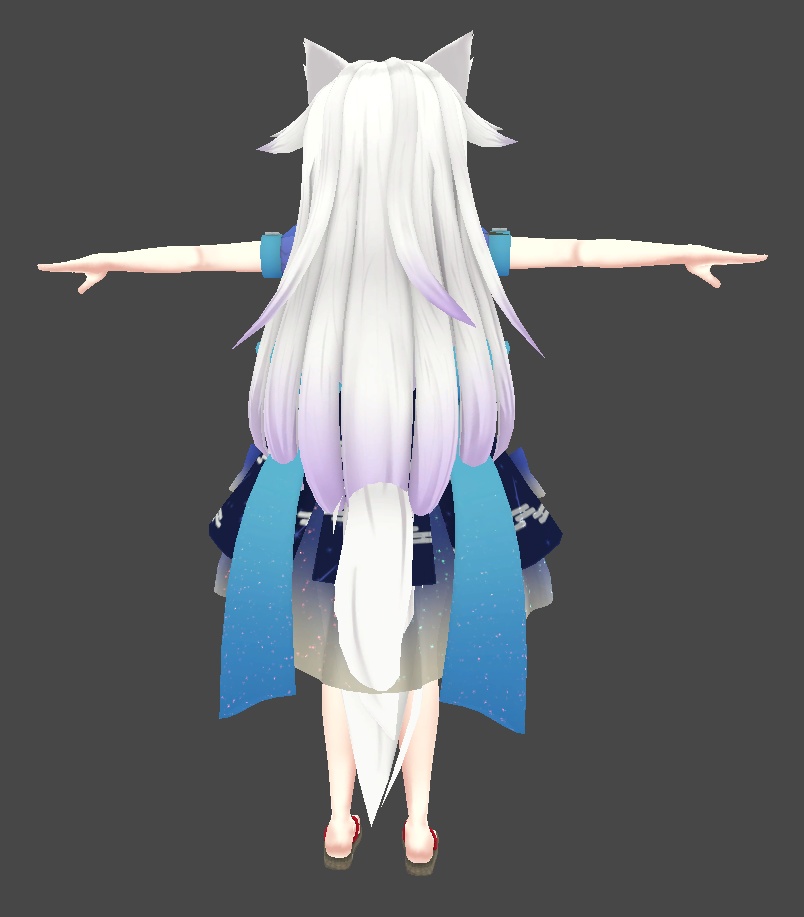 【VRChat用】ロリータ浴衣『レミティア向け衣装』