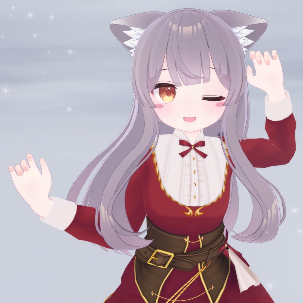 【6アバター対応】アーベントメルフ【VRChat用】