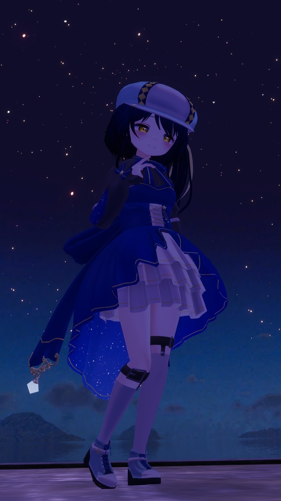 【10アバター対応】ミニョンエトワール【VRChat用】