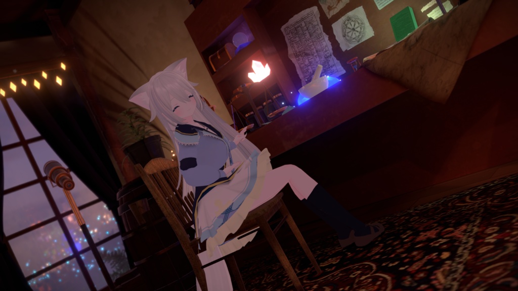 【12アバター対応】ラディアントグリムス【VRChat用】