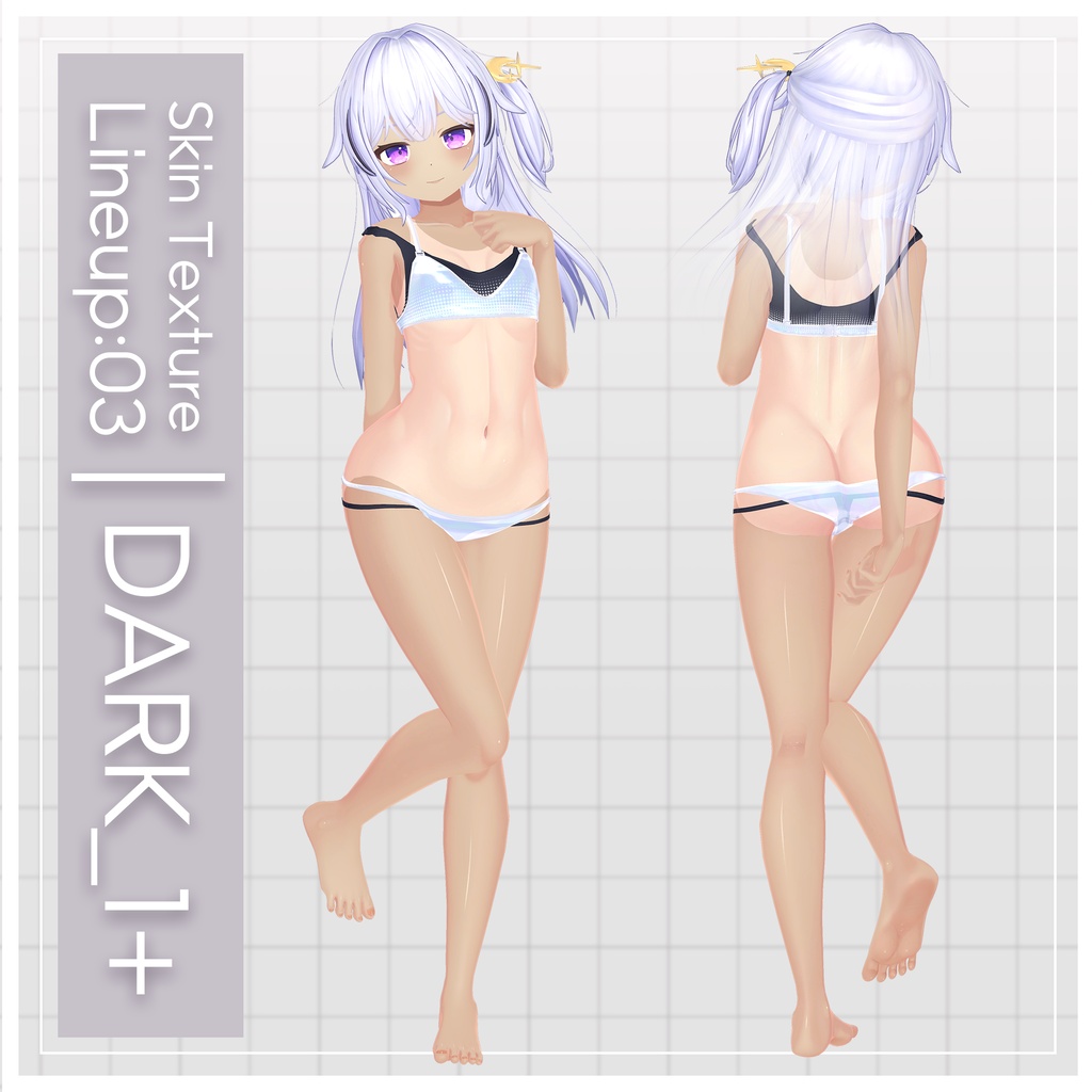 オリジナル3Dモデル『ルナフィ-Lunafy-』