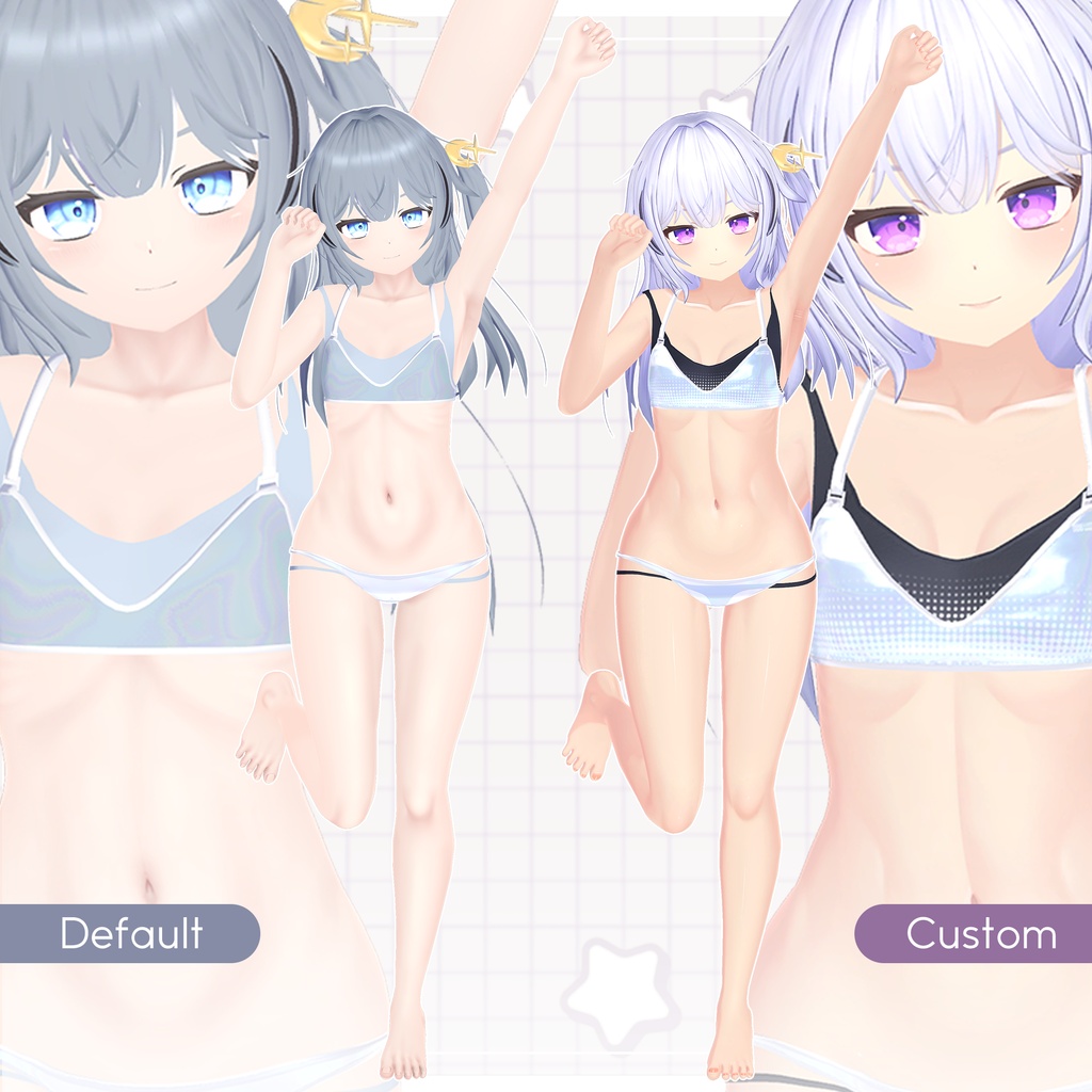 オリジナル3Dモデル『ルナフィ-Lunafy-』